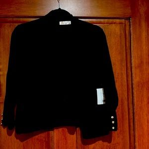 Short black cardigan 89th + Madison new with tags